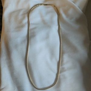 18" Gold rope necklace